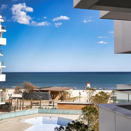 Sandy Breeze - Jacuzzi & Sauna Infinity Lägenhet Năvodari