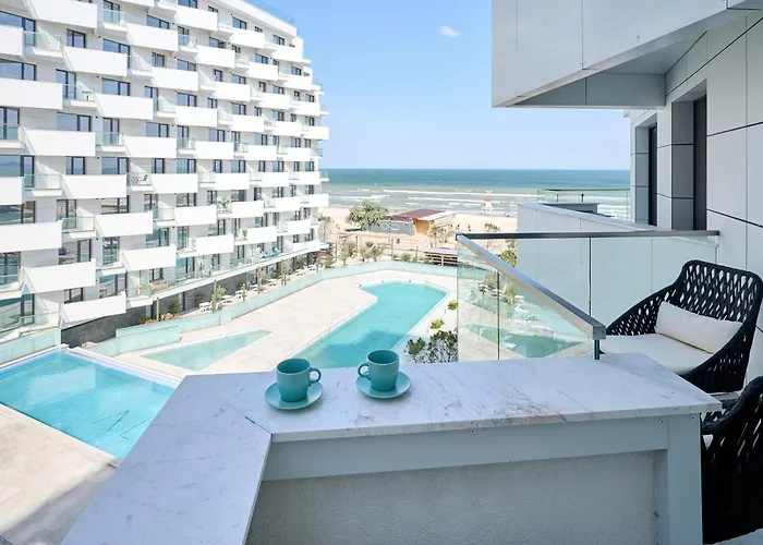 Daire Sandy Breeze - Jacuzzi & Sauna Infinity Navodari