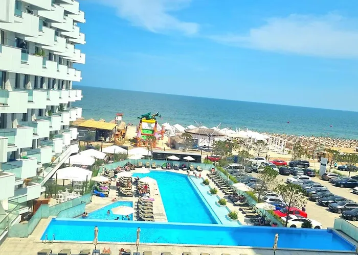 Daire Sandy Breeze - Jacuzzi & Sauna Infinity Navodari